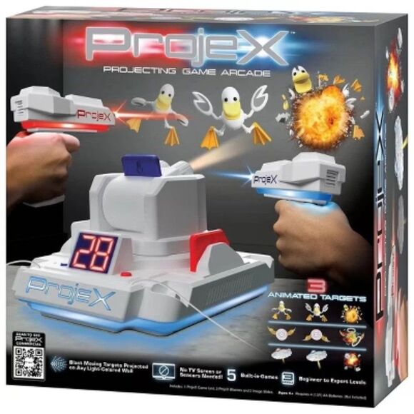 Sharper Image Other - ProjeX Image Projecting Arcade Game Moving Targets, 3 Skill Levels, Party Toy